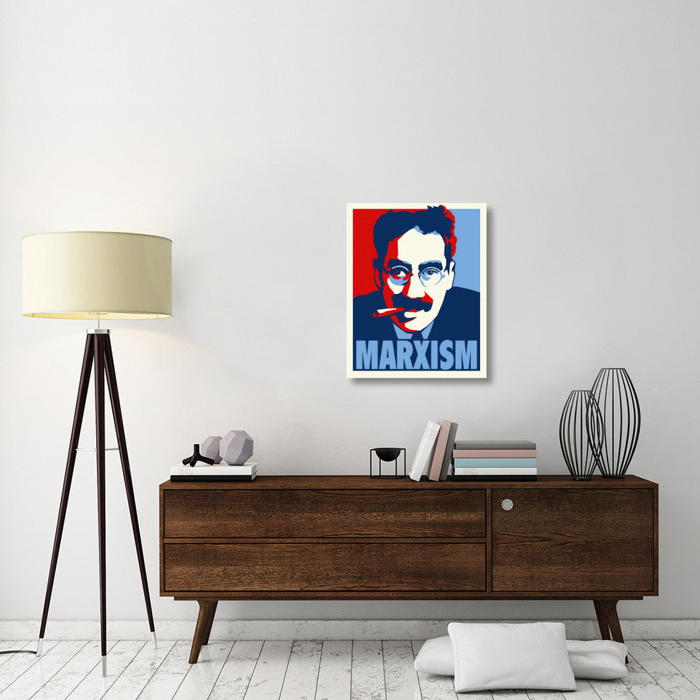 "Groucho Marxism" Stretched Canvas Giclee by Hollywood Photo Archive, 24"x30"