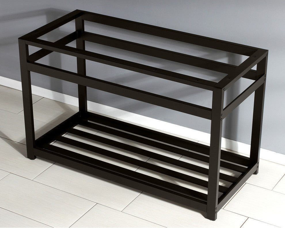 Fauceture 49" x 22" Console Sink Base, Oil Rubbed Bronze