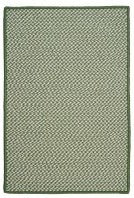 Colonial Mills Outdoor Houndstooth Tweed OT68 Green RUG