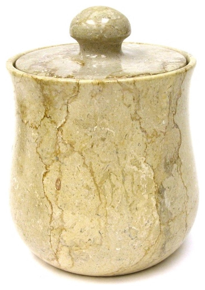 Sahara Beige Marble 9" Tall Kitchen Canister