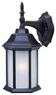 Matte Black Frosted Glass Swing Arm Wall Light