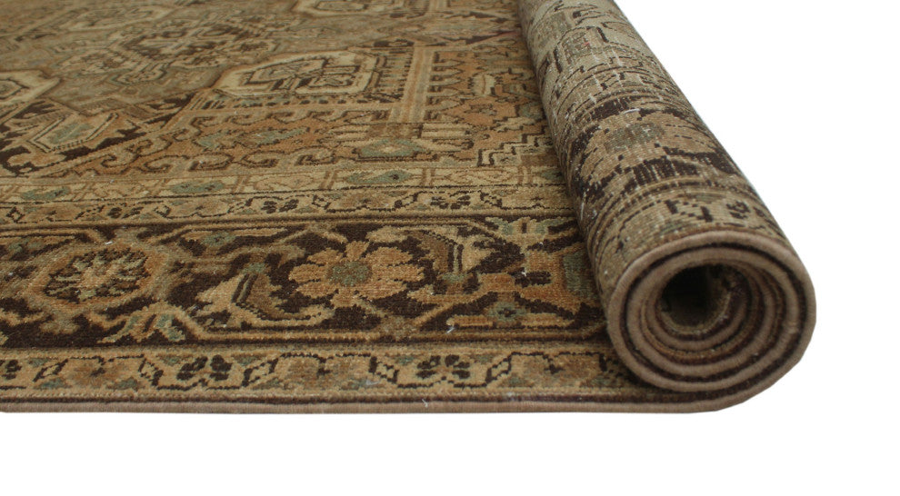 Fine Vintage Michel Brown Rug
