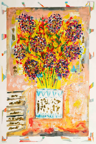 "Summer Bouquet" Print on Canvas by Wayne Ensrud