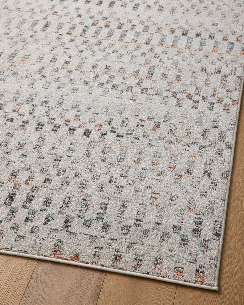 Loloi II Kamala Grey / Multi 2'-7" x 12'-0" Runner Rug