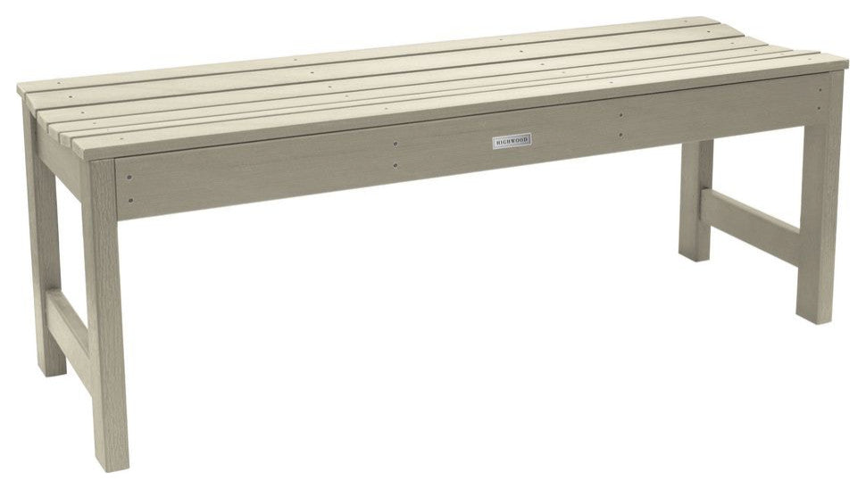Lehigh Picnic Bench, Whitewash, 4'