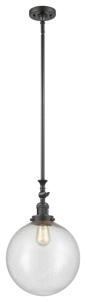 Beacon Mini Pendant, Oil Rubbed Bronze, Seedy