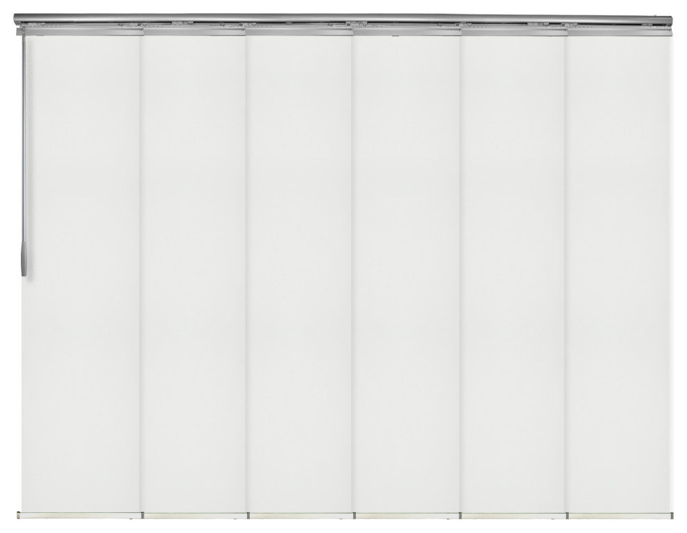 Danilo 6-Panel Track Extendable Vertical Blinds 98-130"W