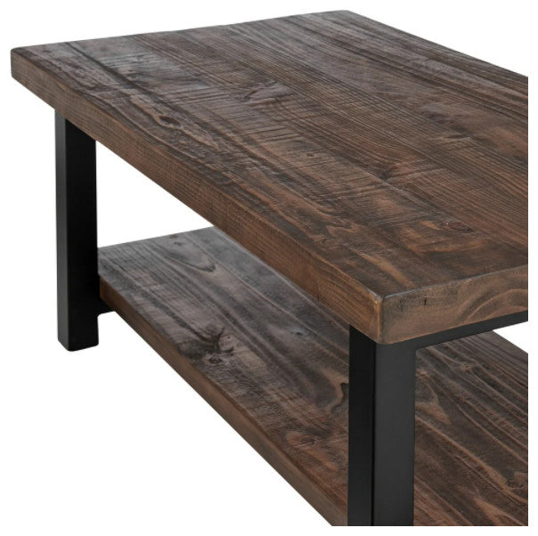 Reclaimed Solid Wood 42" Coffee Table