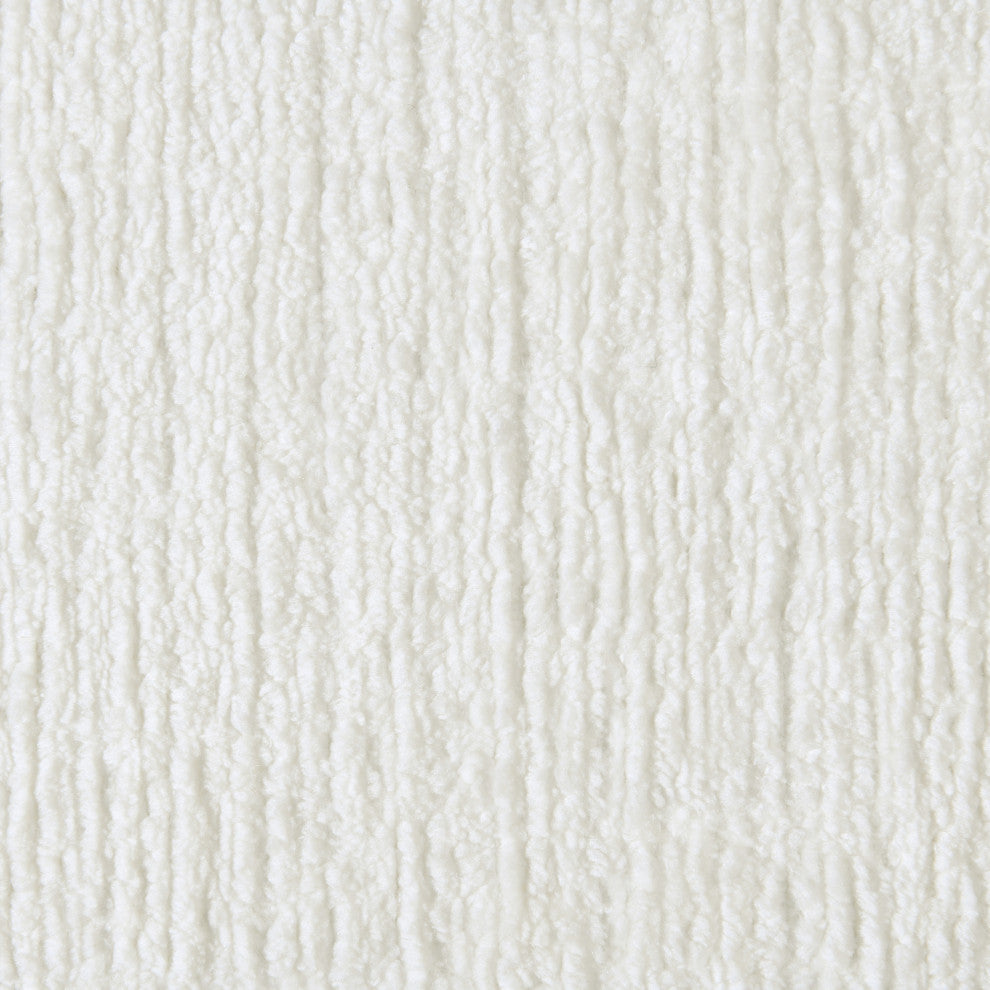 Arbor Upholstered Bed, Cream, Twin