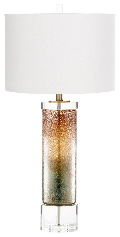 Cyan Design 09137-1 Stardust Table Lamp With CFL, Lunar Brown