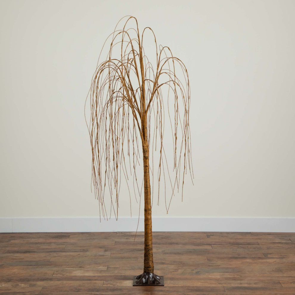  photographed in a real room showing the full tree; lifestyle context.