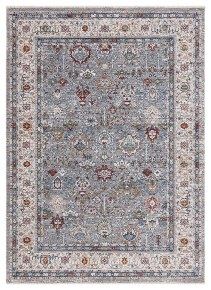 Safavieh Lauren Ralph Lauren Collection LRL1400 Rug, Grey/ Blue/Ivory, 5'x8'