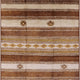 Ahgly Company Indoor Square Mid-Century Modern Area Rugs, 3' Square