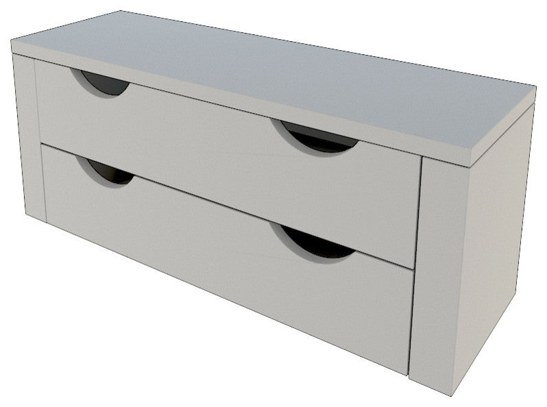 Saphire A05 Sideboard, High Gloss, With Drawers