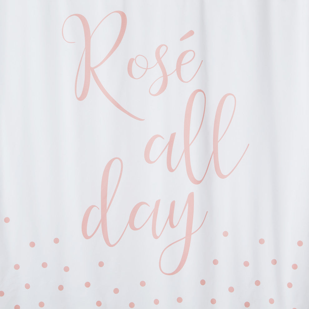 SKL Home Rose All Day Shower Curtain