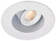 WAC Lighting LEDme Miniature Round Recessed Light, 2700K Warm White, White