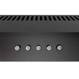 Streamline 30" Domenico Ducted Undermount Range Hood, Grit Black