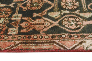 Fine Vintage Distressed Theron Charcoal/Beige Runner, 2'7 x 8'9