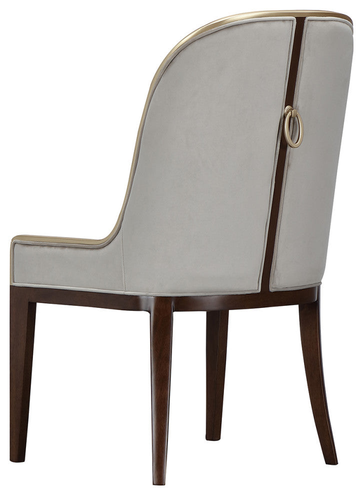 Houston Dining Side Chair, Set of 2, Walnut