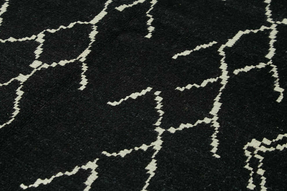 Rug N Carpet - Handmade Decorative 6' 4'' x 9' 4'' Moroccan Area Rug