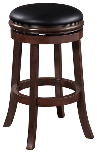 29\" Boraam Backless Barstool, Cappuccino