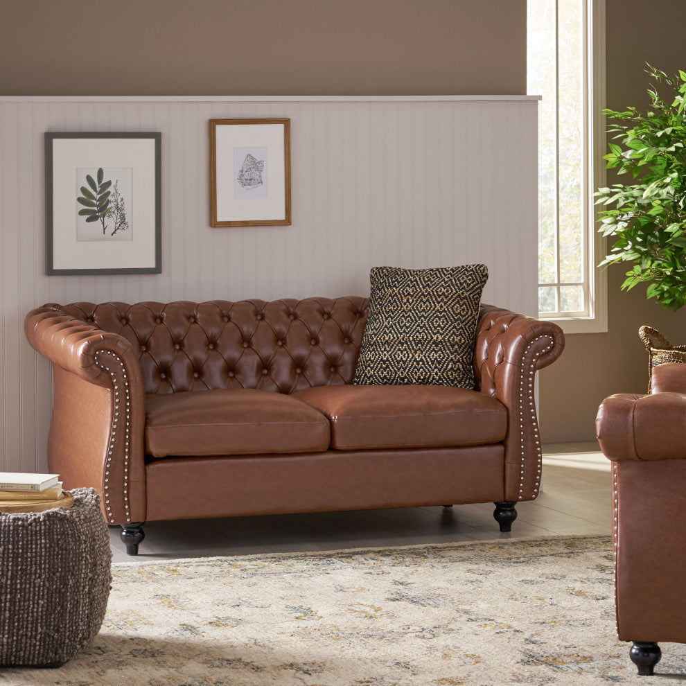Chaim Chesterfield Loveseat