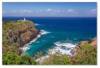 Pierre Leclerc 'Kilauea Lighthouse' Canvas Art, 32x22