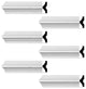 Crown Molding White Urethane Alden Simple Design 6 Pieces Totaling 564" Length