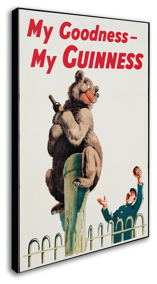 Guinness Brewery 'My Goodness My Guinness XV' Canvas Art, 22"x32"
