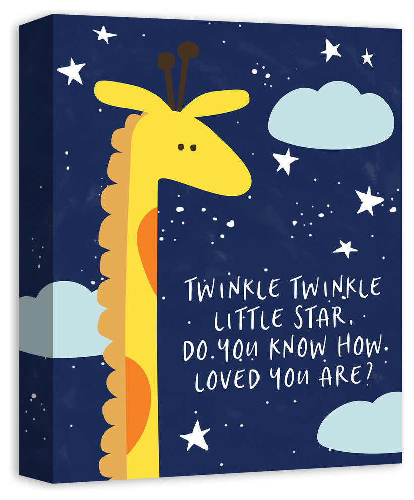 Twinkle Twinkle Little Star 11x14 Canvas Wall Art