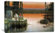 "Flooded Ruins at Sunset" Artwork, 40" x 26"