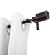 UTOPIA ALLEY 3/4 Inch Curtain Rod - Curtain Rods For Windows 48 to 86", Bronze