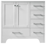 36" Single Sink Bathroom Vanity Base