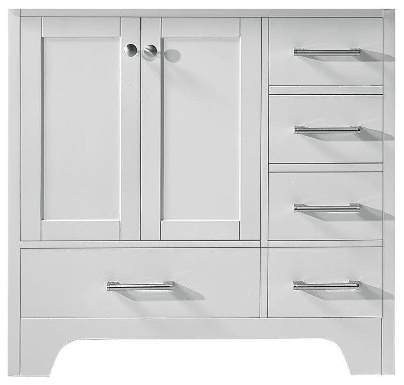 36" Single Sink Bathroom Vanity Base