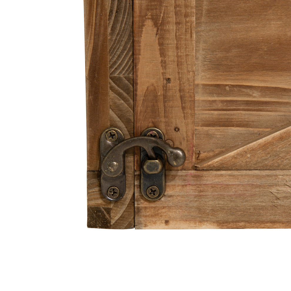 Natural Wooden Tree Collar, 26"Lx26"W