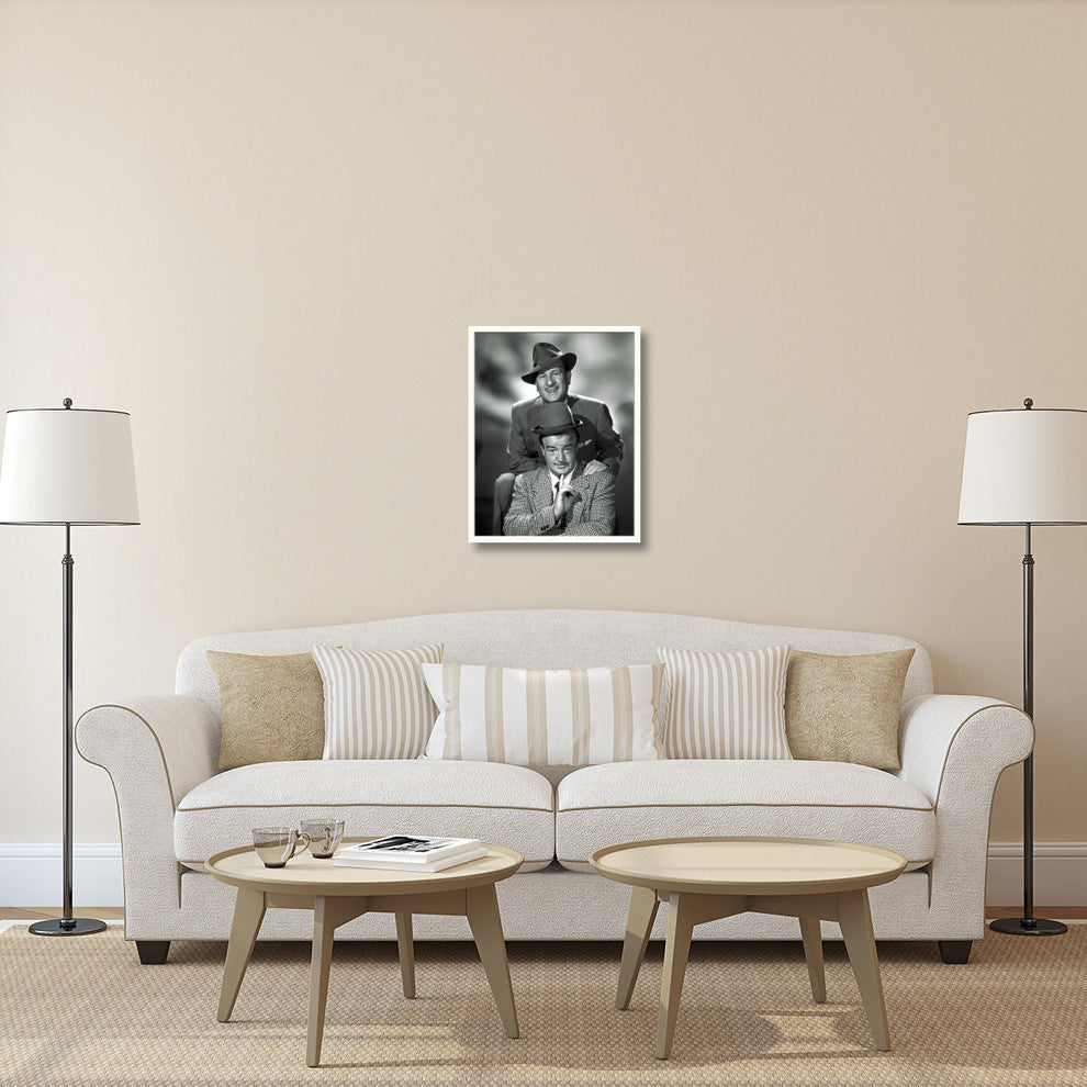"Abbott & Costello - Promotional Still" Canvas Giclee, 24"x30"