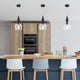 Black Pendant Light, Glass
