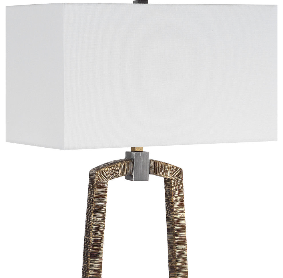 Uttermost Relic Gold Floor Lamp