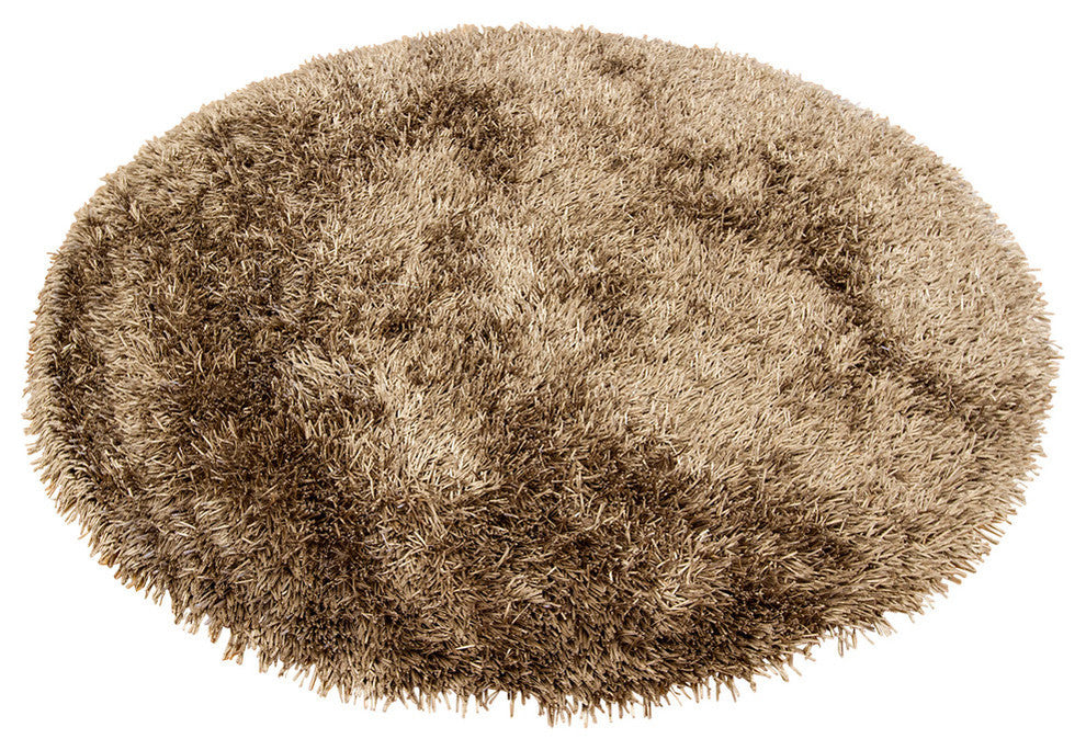 Tirish Contemporary Area Rug, 7'9" Round