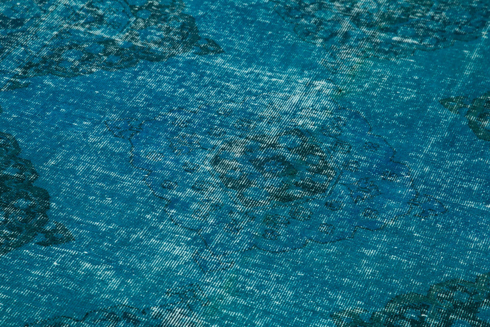 Rug N Carpet - Hand-knotted Anatolian 4' 9" x 11' 10" Rustic Runner Rug