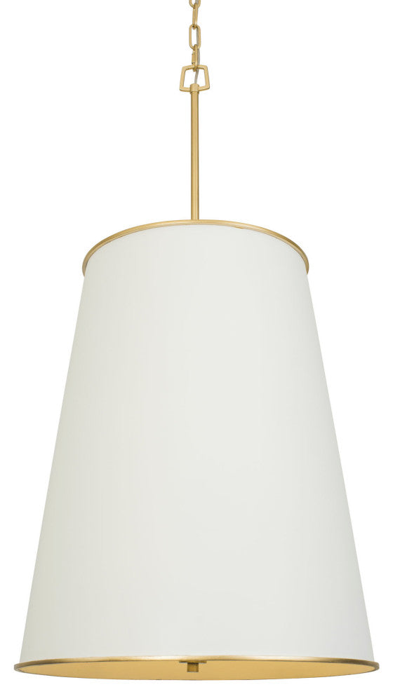 Varaluz 364F09 Coco 9 Light 20"W Pendant - Matte Black / French Gold