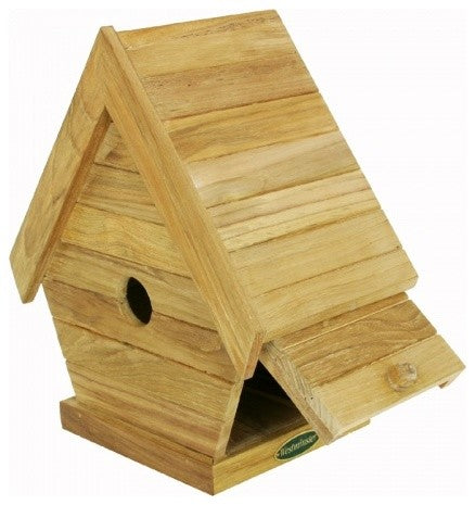 Teak Bird House