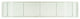 AG20 6"x30" Aluminum Fixed Bar Air Vent Grille, White Gloss