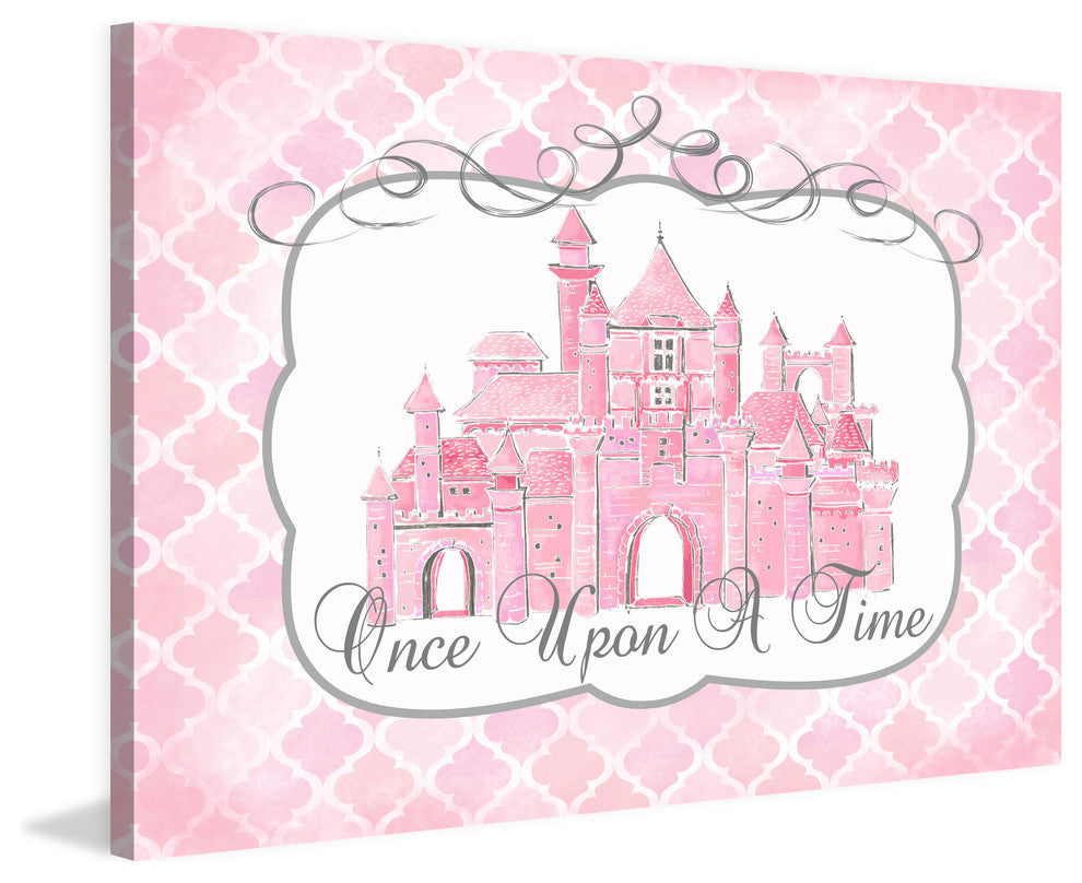 Marmont Hill, "Once Upon a Time" by Reesa Qualia Print on Wrapped Canvas, 45x30