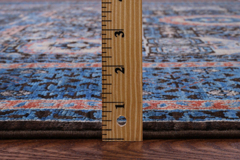 5' 8" X 7' 9" Mamluk Geometric Hand-Knotted Wool Rug - Q12277