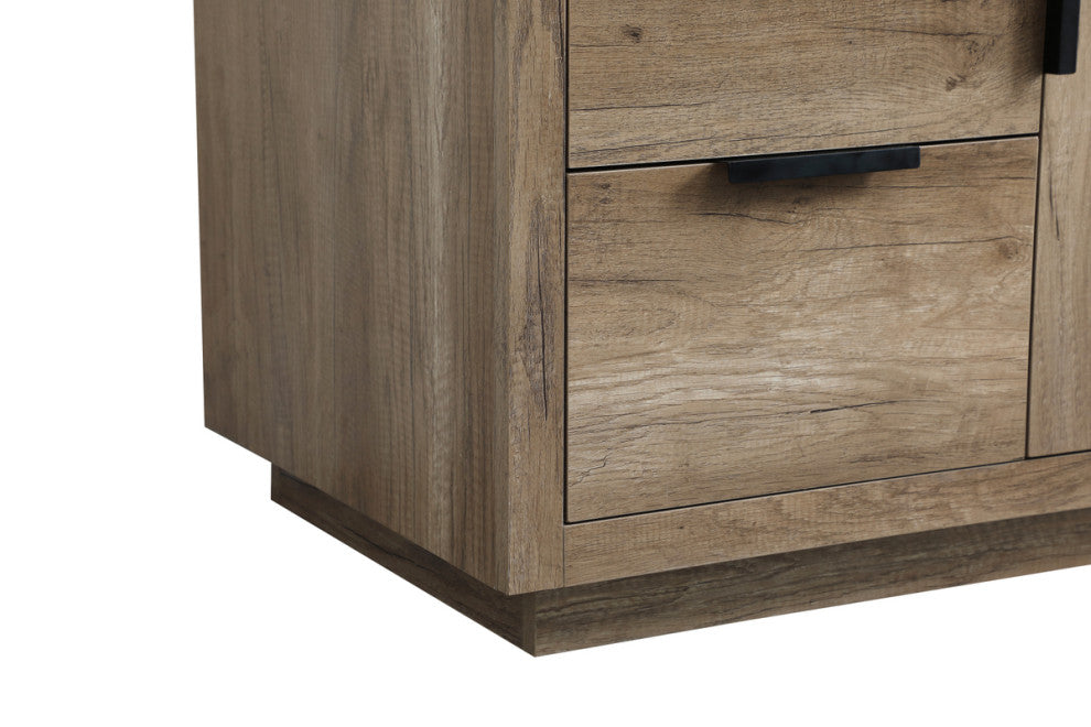 Bethany Single Bathroom Vanity, Natural Oak, 48"
