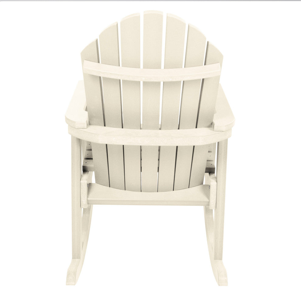 Hamilton Rocking Chair, Weathered Acorn, Whitewash