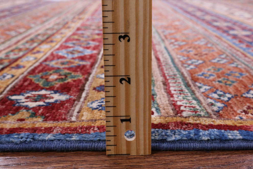 Khorjin Super Kazak Handmade Wool Rug 5' 0" X 6' 3" Q11321