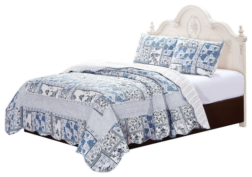 3 Piece Melissa Set, Super Queen, 92"x96"