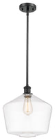 Innovations 516-1S-BK-G652-12-LED 1-Light Mini Pendant, Matte Black